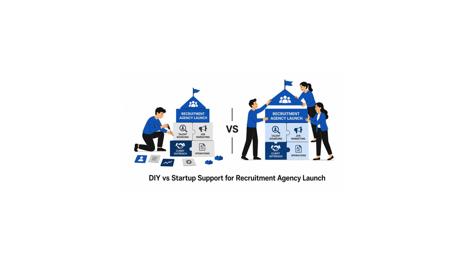DIY vs Startup Support for Recruitment Agency Launch
